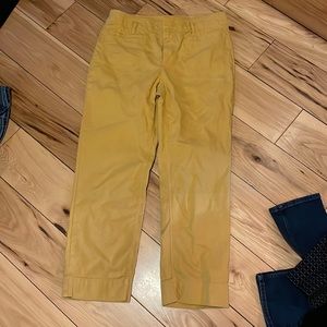 Mustard dress pants